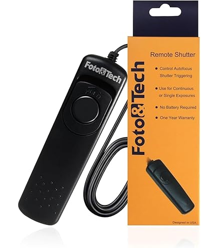 Amazon.com: Foto&Tech Wired Remote RC-SCL6 Shutter Release